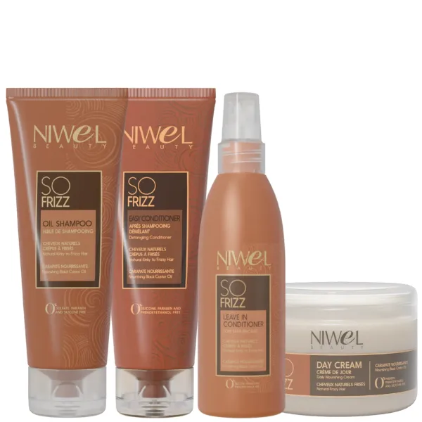 Routine Nourrissante Cheveux Frisés Crépus - Niwel So Frizz