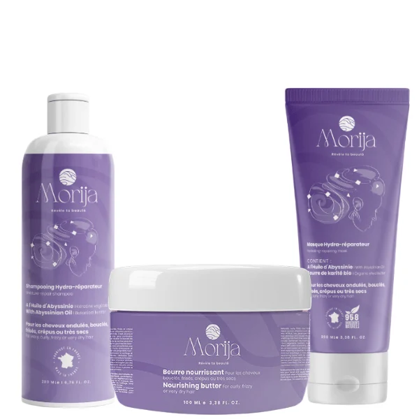 Soins Réparateurs Cheveux Secs et Fragilisés - Morija Care