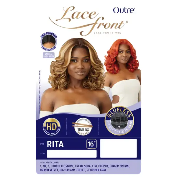 Perruque Lace Front Bouclée Rita - Outré