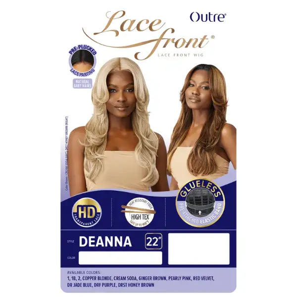 Perruque Lace Front Wavy Ondulée Deanna - Outré
